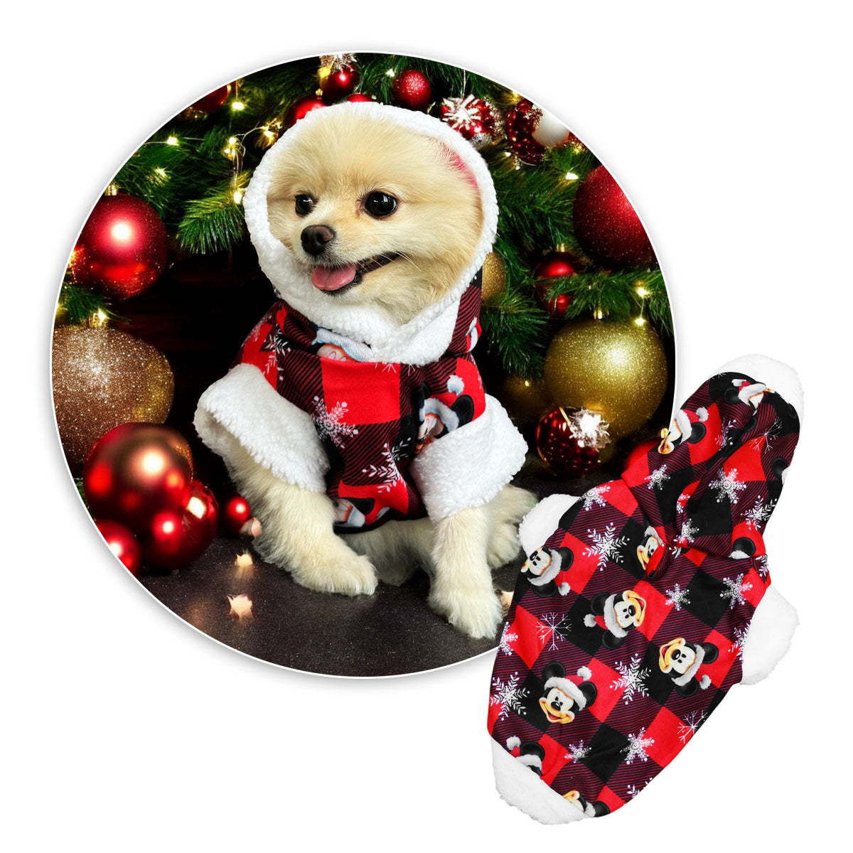 Disfraz Navideño Mascota Mickey DPMNRATO
