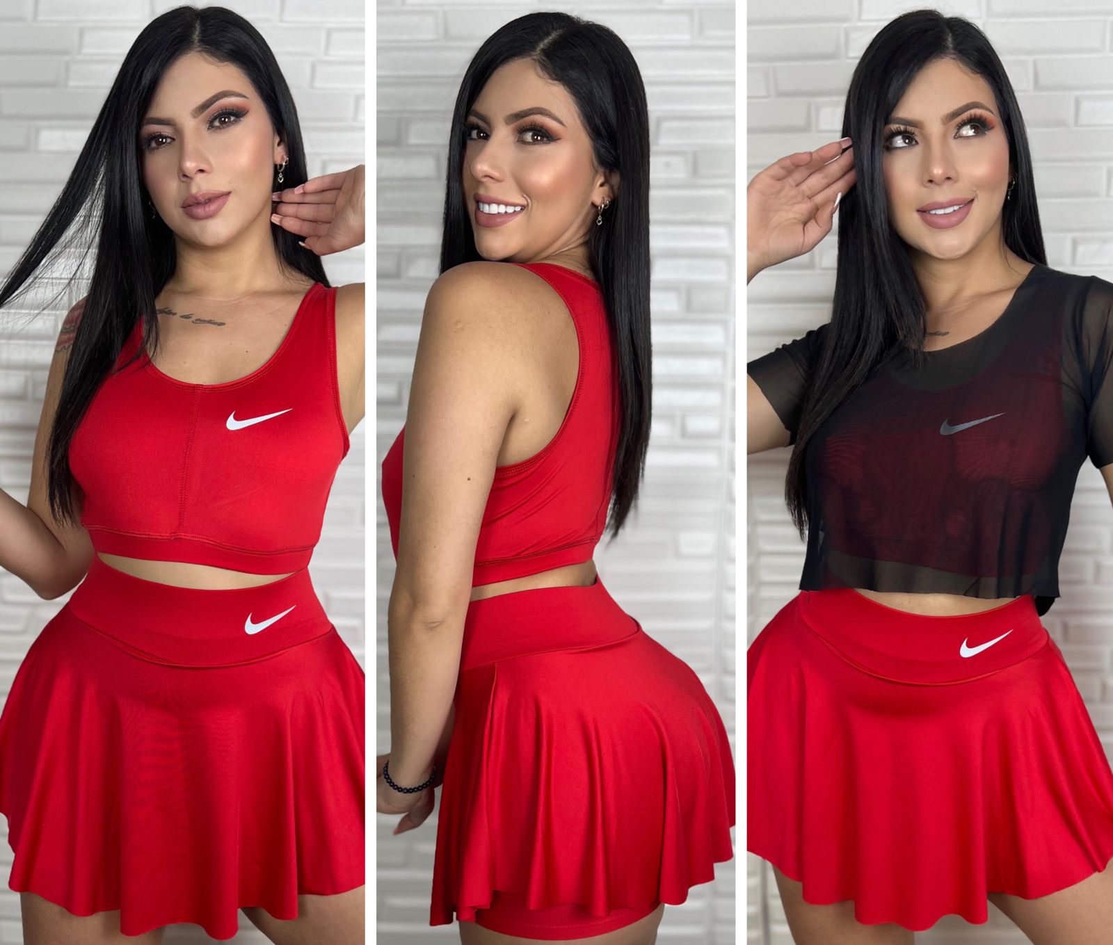 CONJUNTO DEPORTIVO CON FALDA