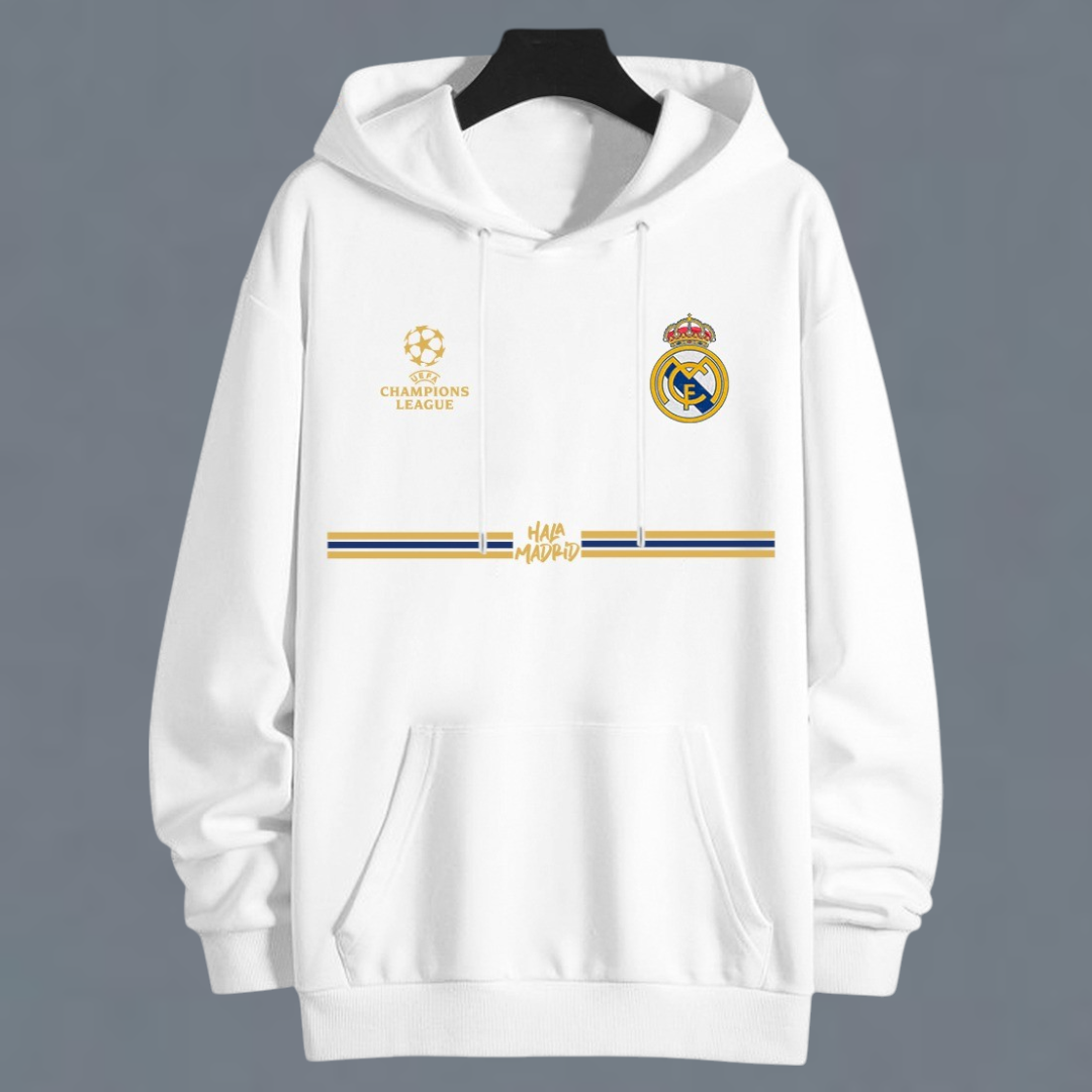 BUZO REAL MADRID - LOGOS BORDADOS
